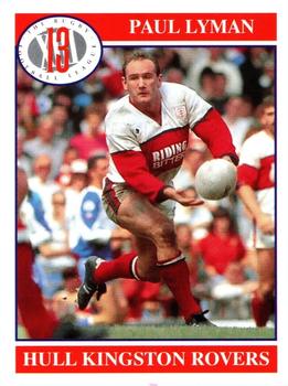 1991 Merlin Rugby League #54 Paul Lyman Front
